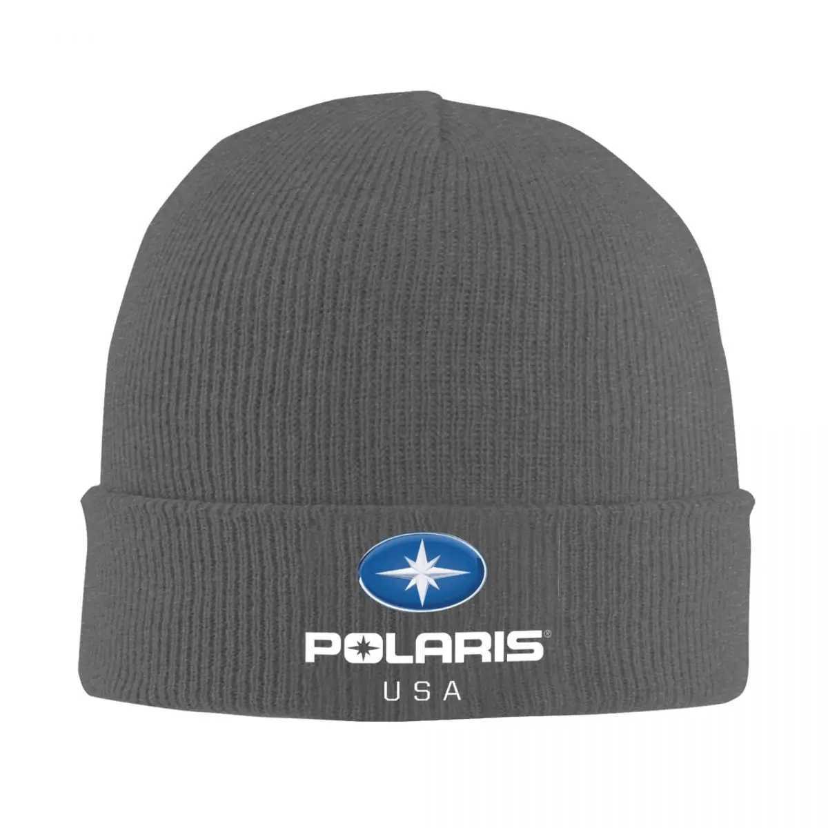 Polaris Warm Knitted Cap Hip Hop Bonnet Hat Autumn Winter Outdoor Beanies Hats for Men Wen Adt X250212