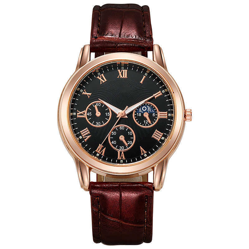 2024 Tiktok Live Watch Versatile Fashion High grade Quartz Watch Three Eye Mens Watch Mens Watch W250212