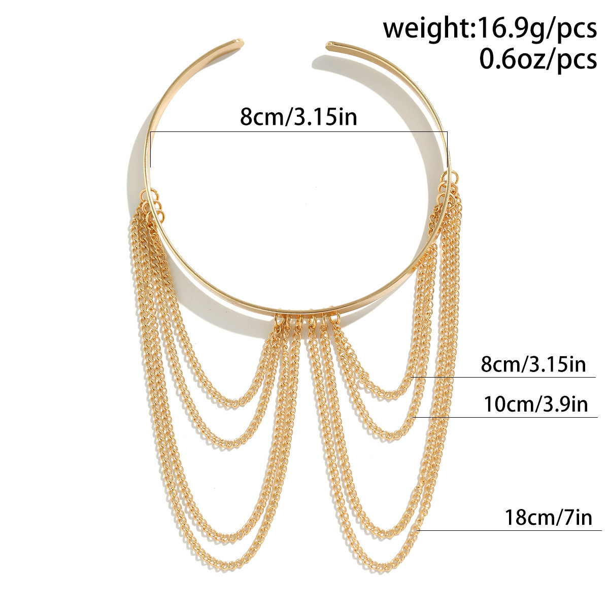 Woman fashion Punk style jewelry designer bracelet ethnic with adjustable opening joint arm chain