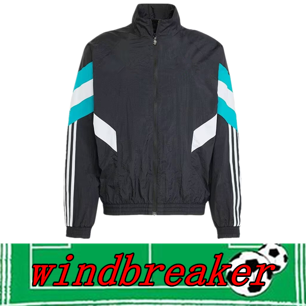 2024 2025 Newka windbreaker of Soccer Jacket with Full zipper and Hoodies Madries arsen man city long sleeve jersey Long Sleeve Training shirt