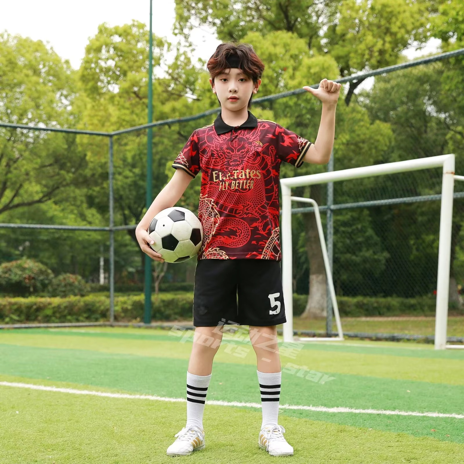 Football Training BELGHAM Fan Jersey Children's Suit Men's Team Uniform Breathable Football Sports