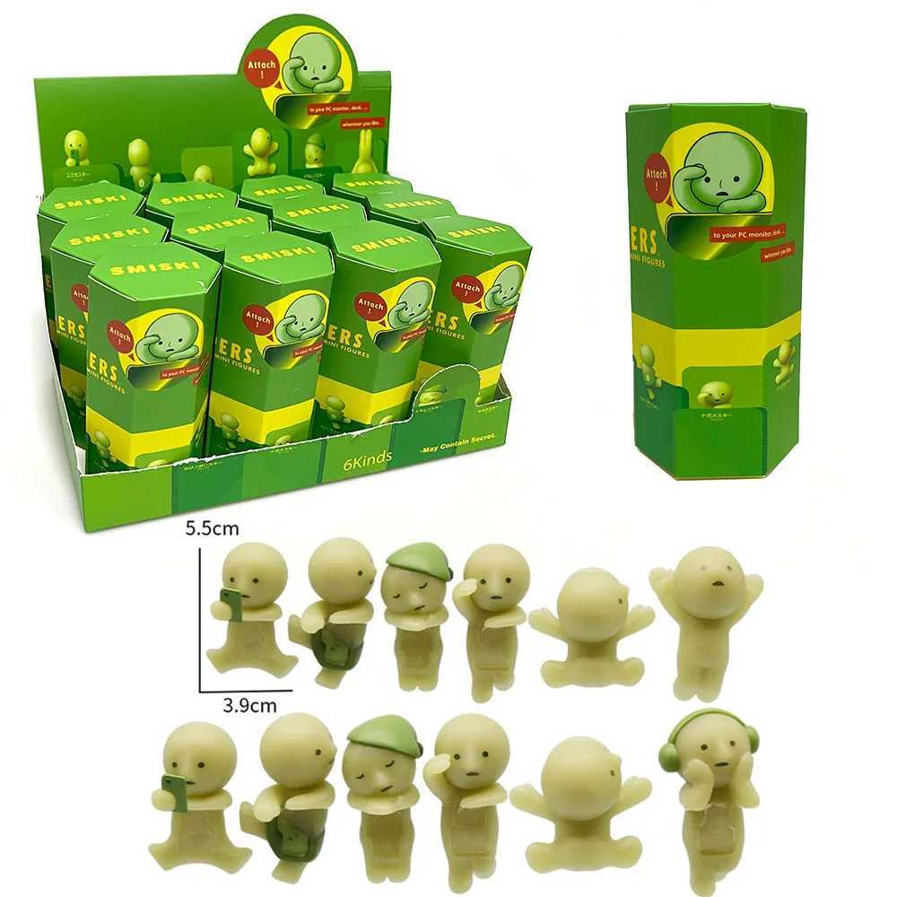 New Smiski Hippers Party Series Recorative Mini Figures Doll Blind Box Toys Gift Decoration Co Branded CollectionXJ250212