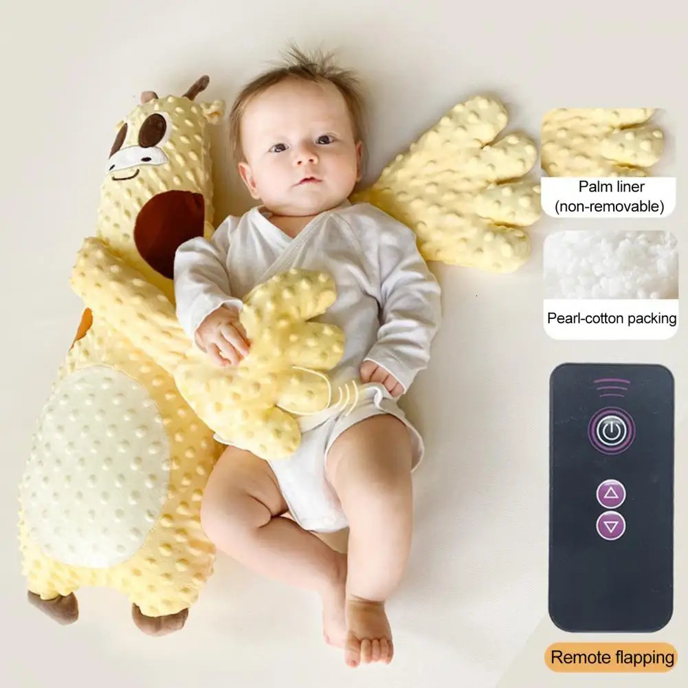 Baby Patter For Sleep 23in Baby Startle Prevention Sleep Aid Companion Automatic Palm Patting Sleeping Pillow Soothing Toy 250211