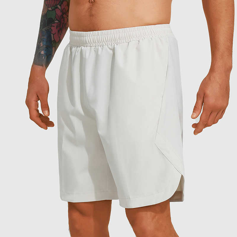 2024 new mens sports shorts summer loose fit with built-in drawstring lightweight and breathable running and fitness quick drying shorts W250212