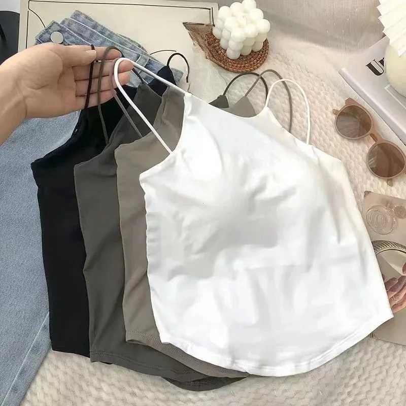 Sexy Beauty Back Wireless Tube Top Women Camisole Wire-Free Tank Camis Crop Top Tee Seamless Women Clothing SummerXJ250212