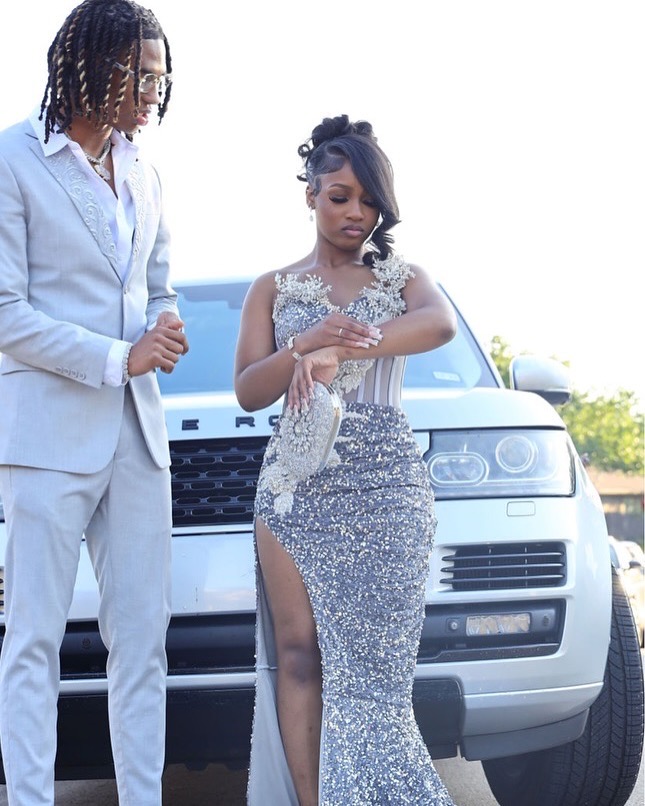 Aso Ebi 2025 Silver Mermaid Prom Dresses Floral Crystals Lace Beaded Sequined Evening Formal Party Second Reception Birthday Gowns Dress For Special O