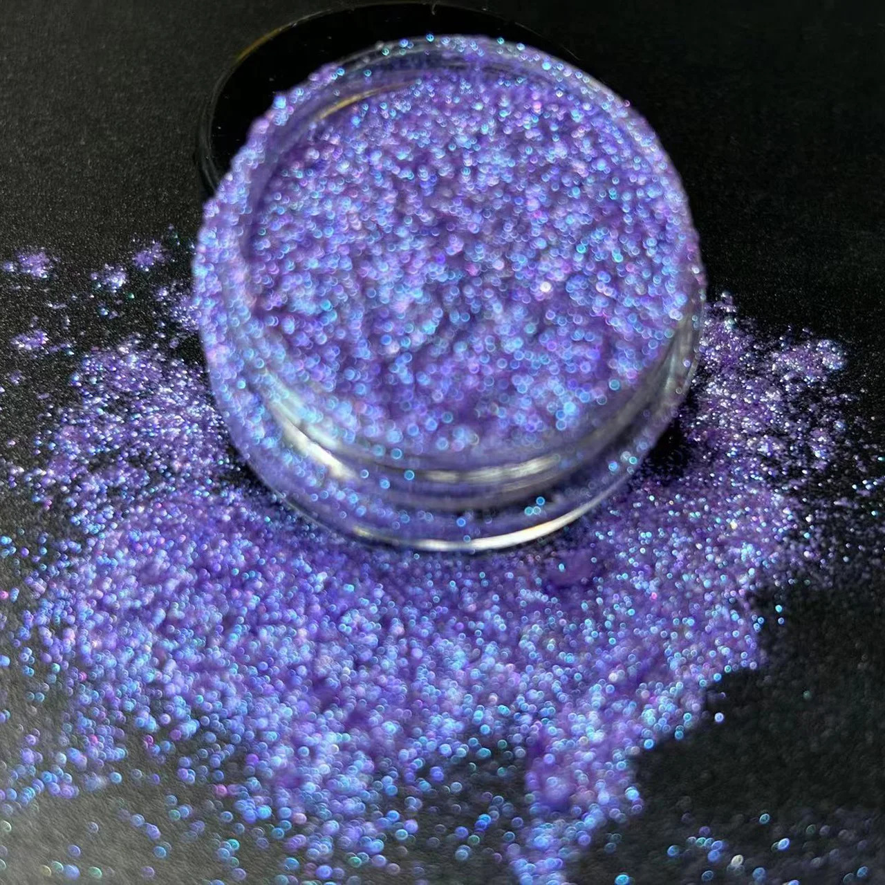 Wholesaler Cruelty Free Iridesecent Purple Violet Pearl Pigments Cosmetic Grade Chameleon Powder for EyeShadow Nail Makeup Face 250208