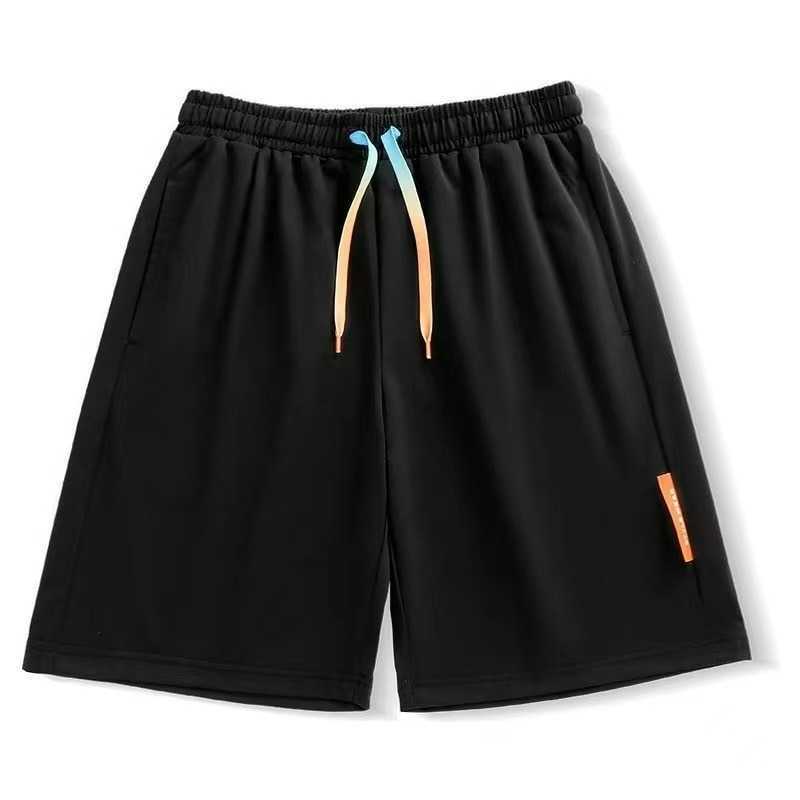 2023 Summer Casual Mens Shorts High Street American Pentagram Stretch Trendy Brand Fashion Pants W250212