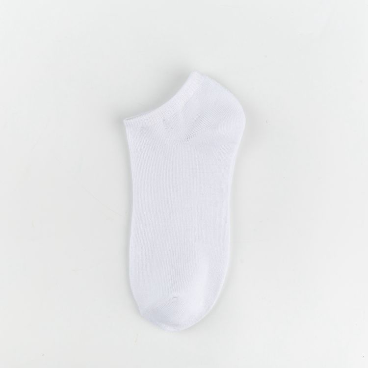 Short socks men's summer pure cotton black invisible boat socks deodorant absorption sweat summer sports white thin ins tide