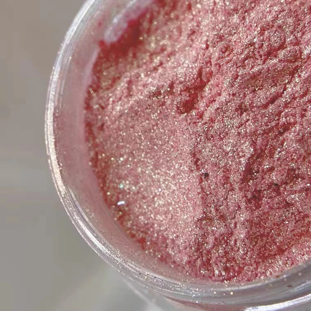 High Quality Natural Pink Diamond Mica Powder Pigments Cosmetic Grade for Nail Polish Eyes Lip Resin Soap Making Epoxy Resin Dye 250208