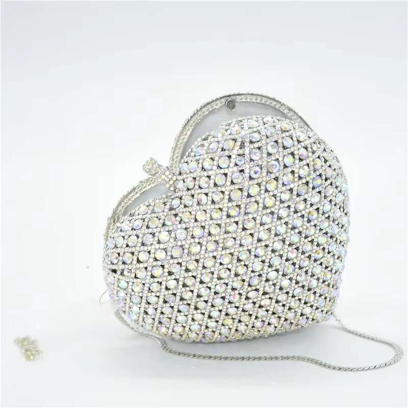 New High Quality Bridal Wedding Purse Fashion Women Evening Party Big Dias Elegant Purses Designer Bags