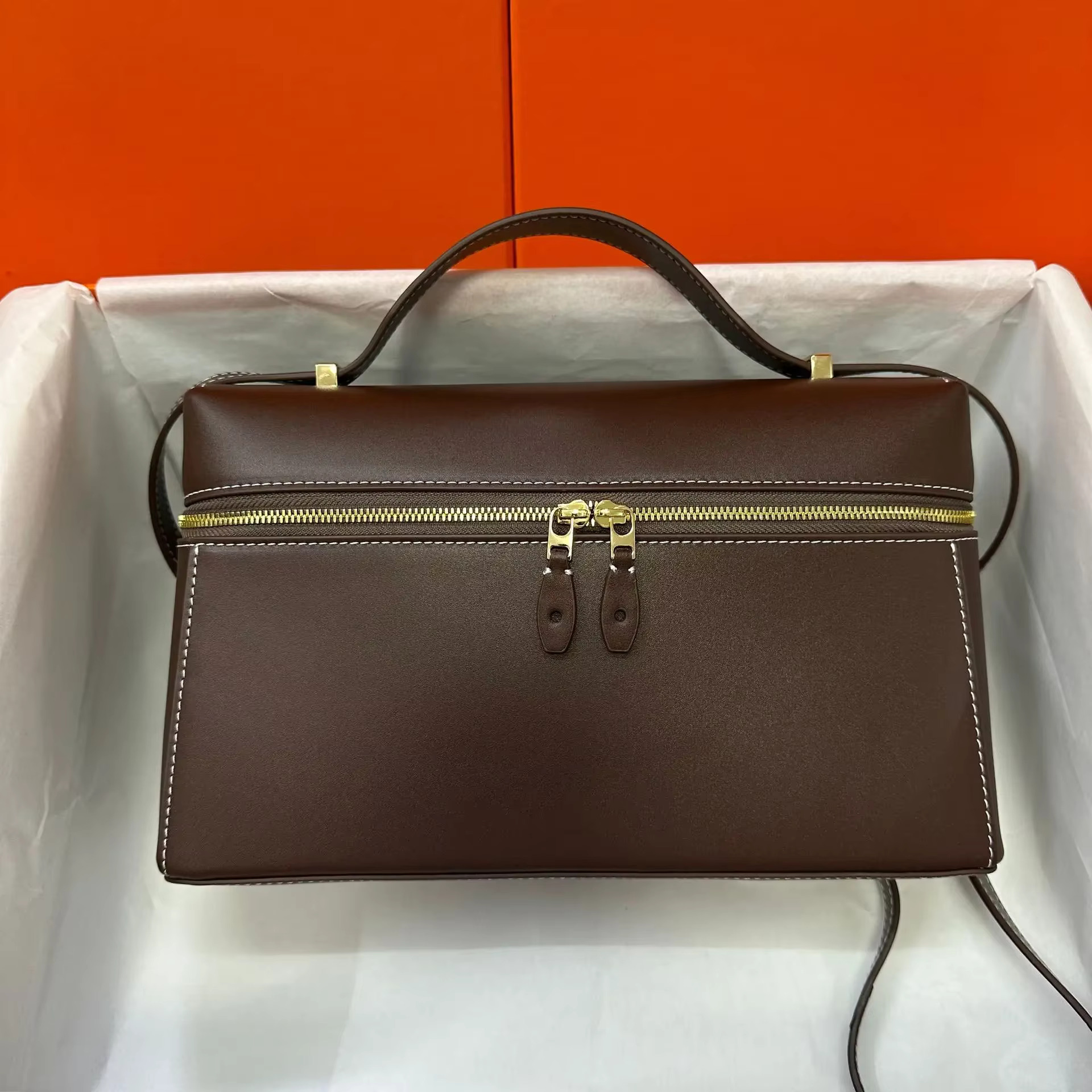 Vintage Bags, Calf Bag: Large Capacity Leather Shoulder Bag, Casual Style Tote hot for Daily Use, Early Autumn New Model