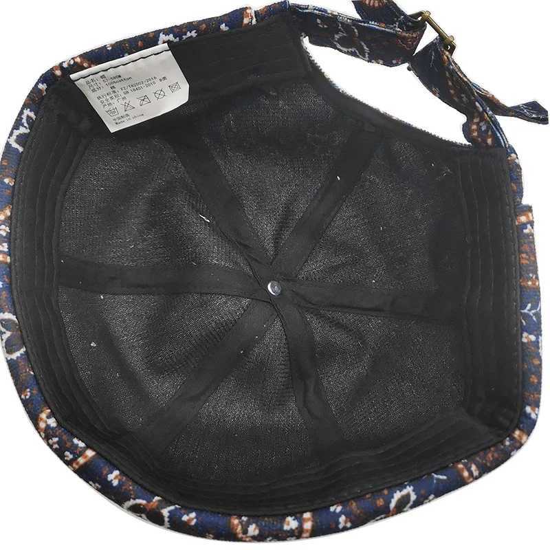 Mens Wens Beanies Melon Caps Streetwear Print Paisley Hip Hop Brimless Beanie Cap Sklies Bonnets Hat For M Fem X250212