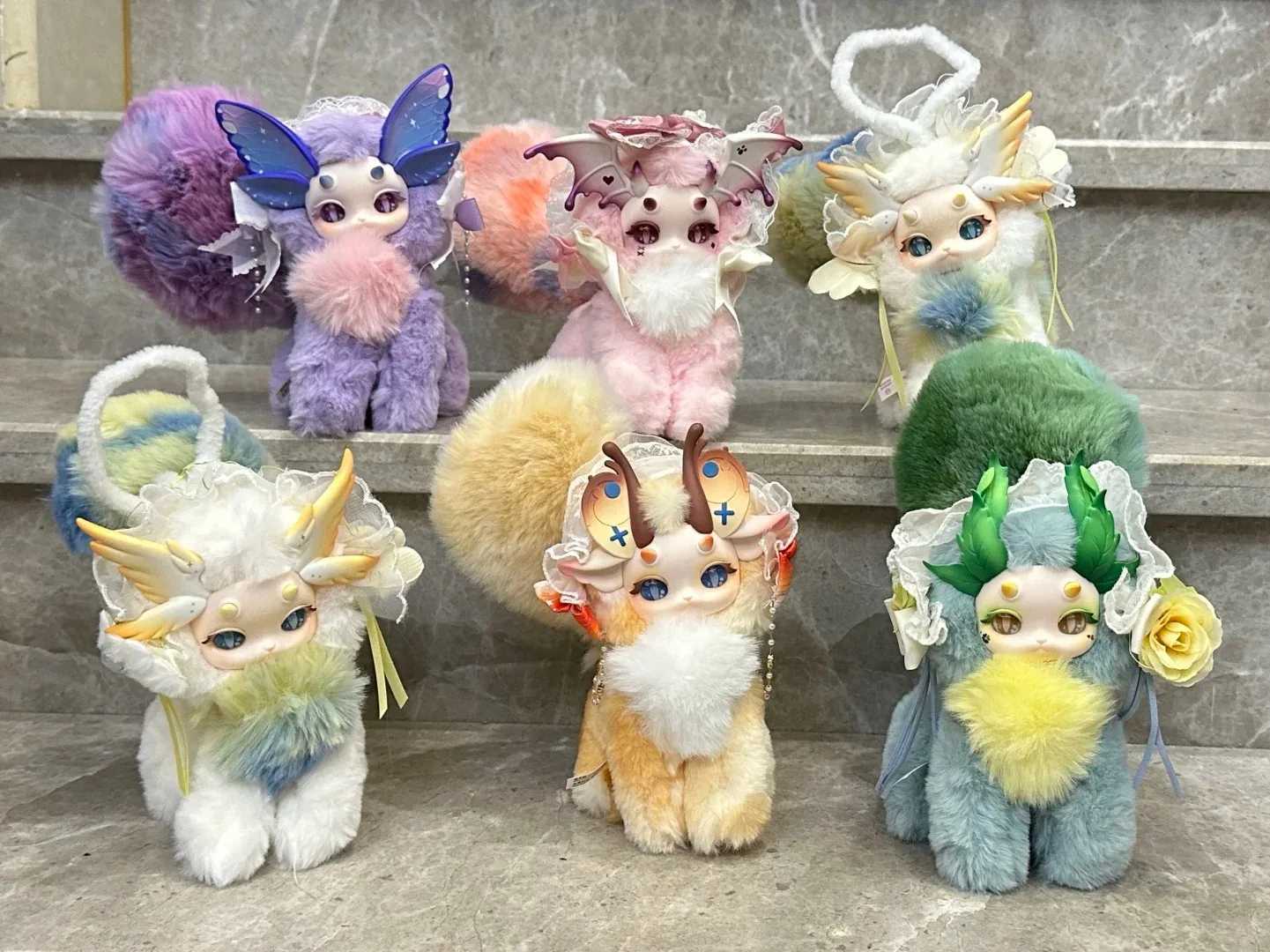 New Tutulong Blind Box Fantasy Forest Tea Party Series Mysterious Surprise Box Kaii Rabbit Dragon 2nd Plush Cute Figure ToyXJ250212