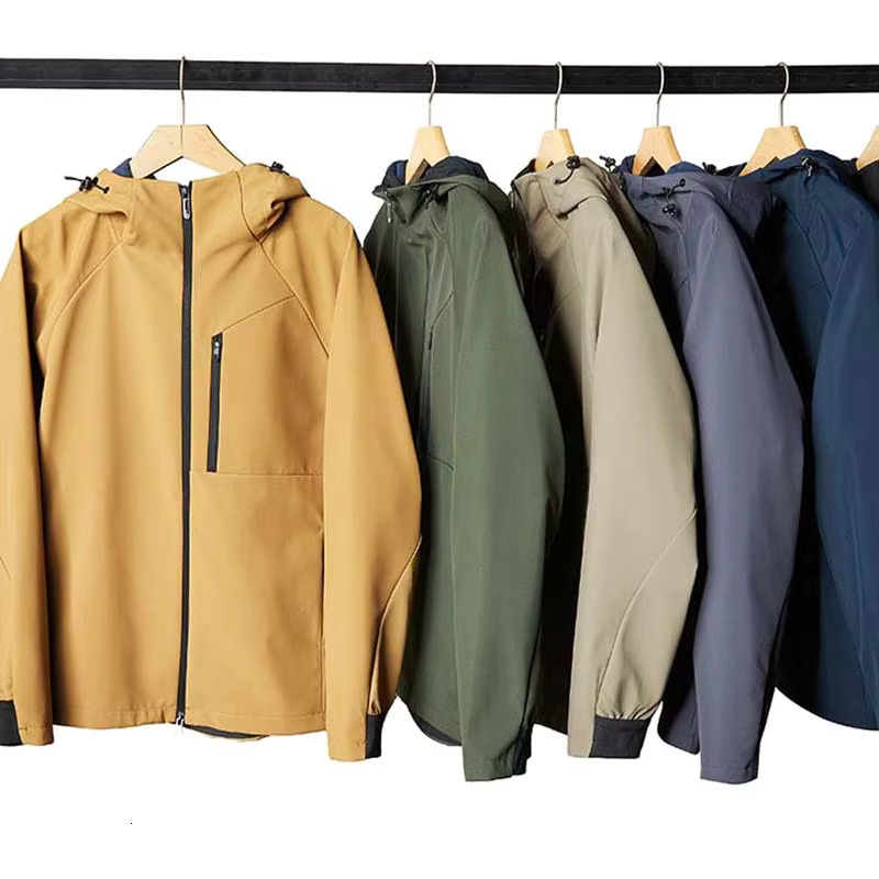 Mens Softshell Spring Jacket Autumn Winter New US Tactical Windproof Hooded Fleece Outdoor Waterproof Hiking Safari Cargo Coat
