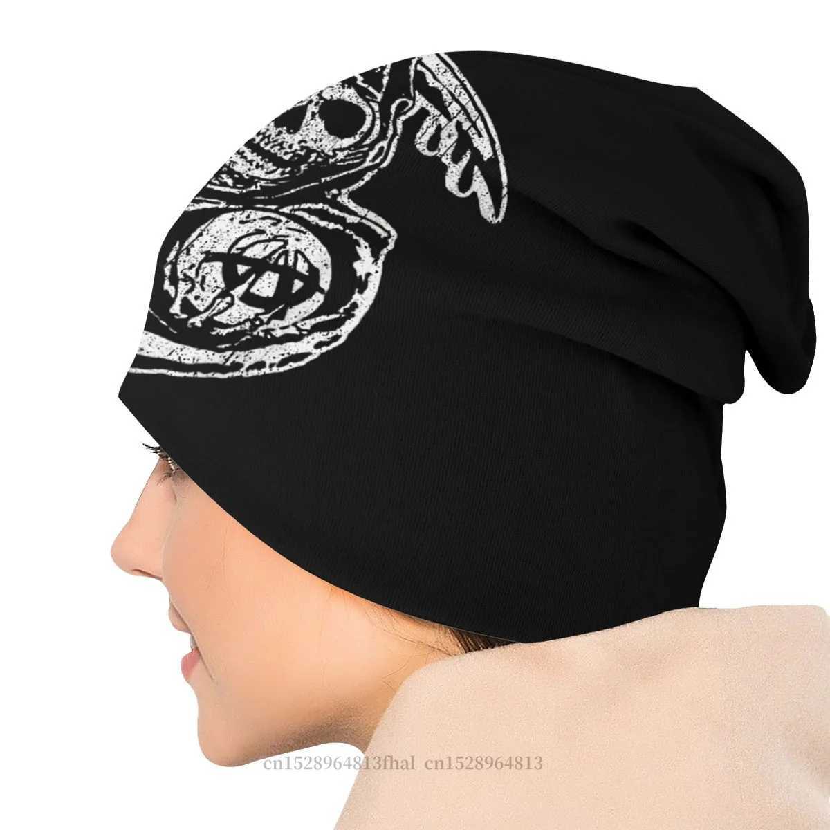 Hat Skl Thin CAPs For Men Wen Sons Of TV Sklies Beanies Ski CAPs Soft Bonnet Hats X250212