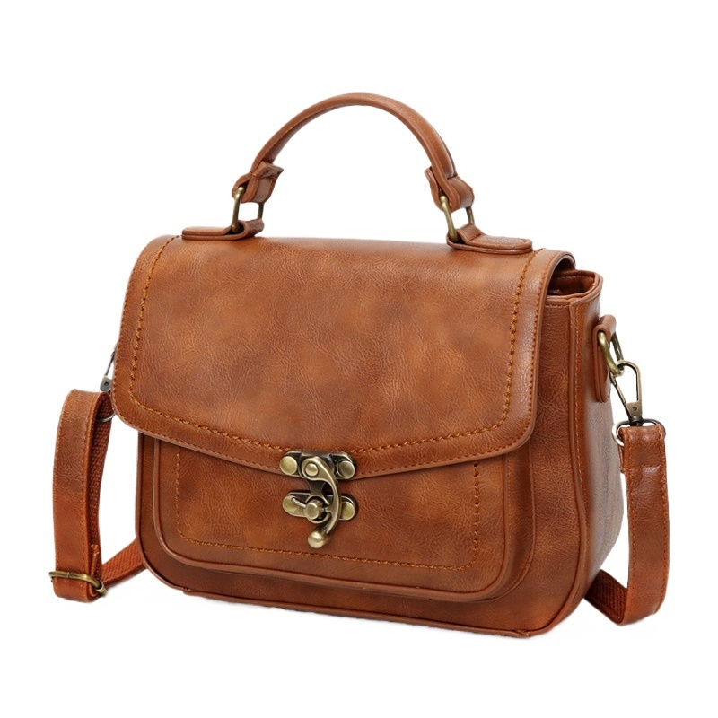 Amberler Women Shoulder PU Leather Small Handbags Famous Designer Ladies Crossbody Messenger Bags Casual Female Travel Bag