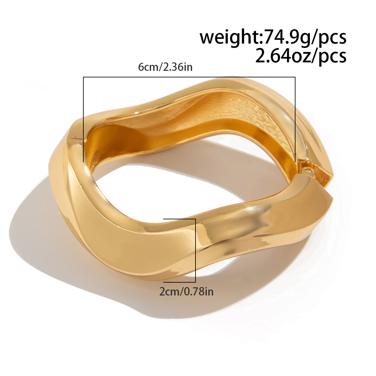 Woman fashion Jewelry Cold Feng Shui Drop Cross Smooth Irregular Alloy designer Bracelet Set