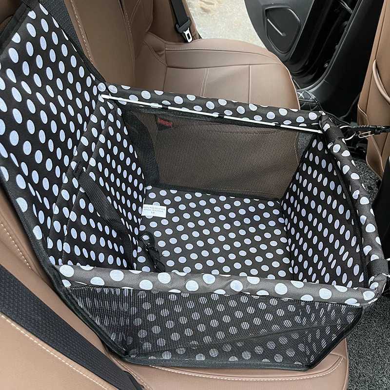 Travel Dog Car Seat Cover Folding Hammock Pet Carriers Bag Carrying For Cats Dogs transportin perro autostoel hond 250205
