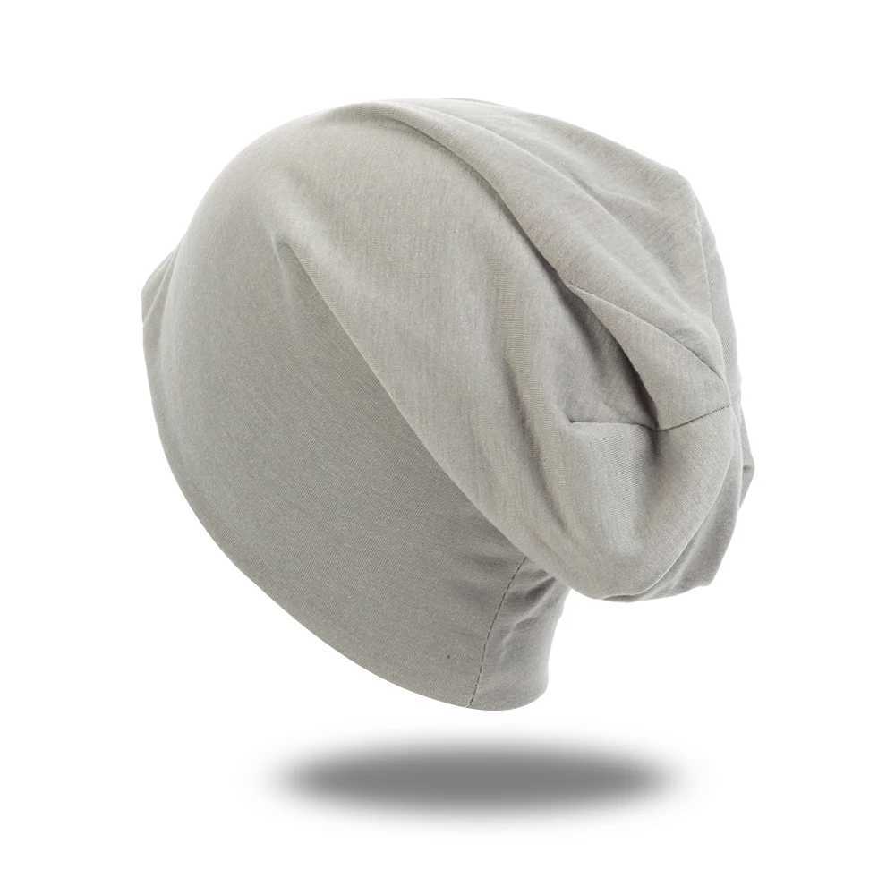Spring Wen Men Unisex Solid Color Slouchy Beanie For Wen Fashion Man Caps Turban Sklies Beanies Five Hats Elastic X250212