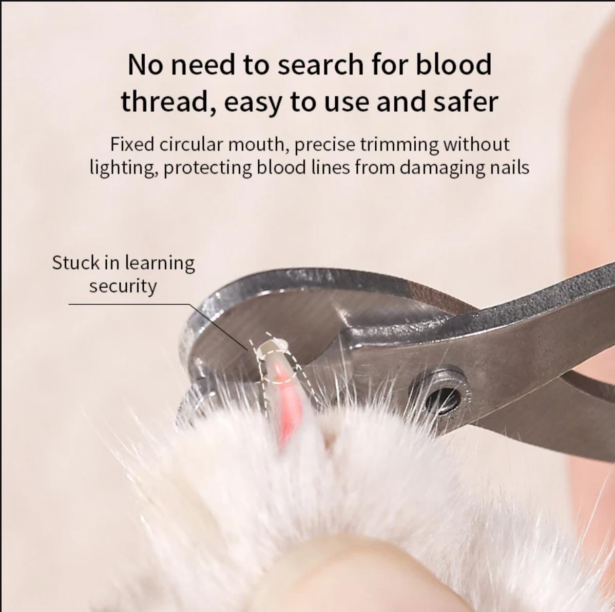 Professional Pet Nail Clipper Claw Grooming Scissors for Small Dogs Cats Accessories
