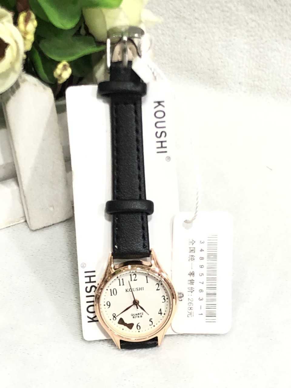2020 new Koushi waterproof womens clothing needle walking small fresh wrist watch W250212