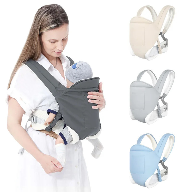 Baby s Multi-Functional Horizontal born Carries Breathable Backpack Baby Sling Wrap for Travel All Seasons Solid Color 250211