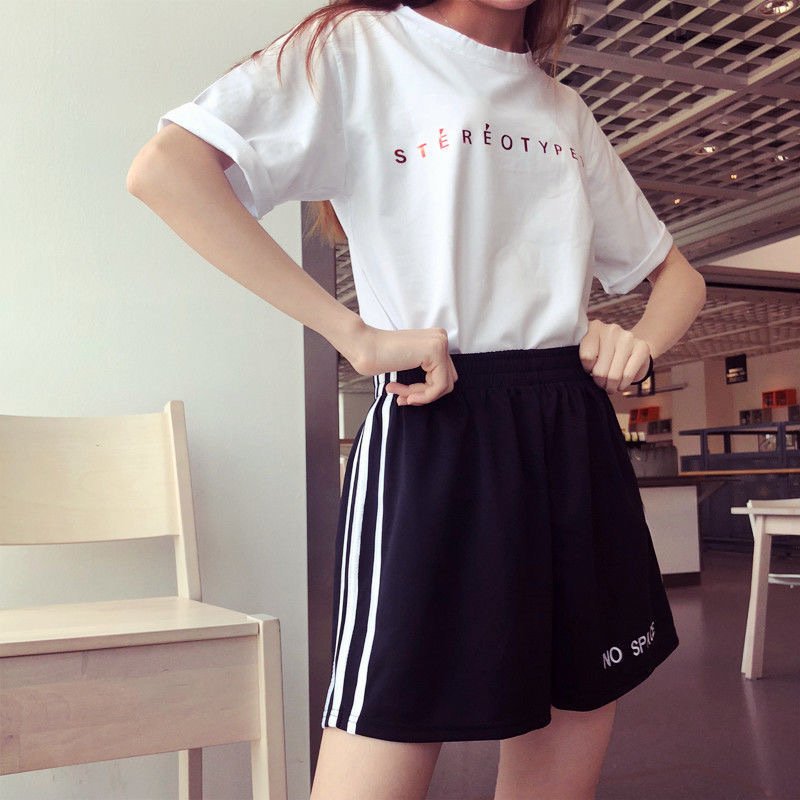 Summer Korean Casual Sports Super Shorts For Women's Running Fashion Hot Pants Sexy Beach Pants