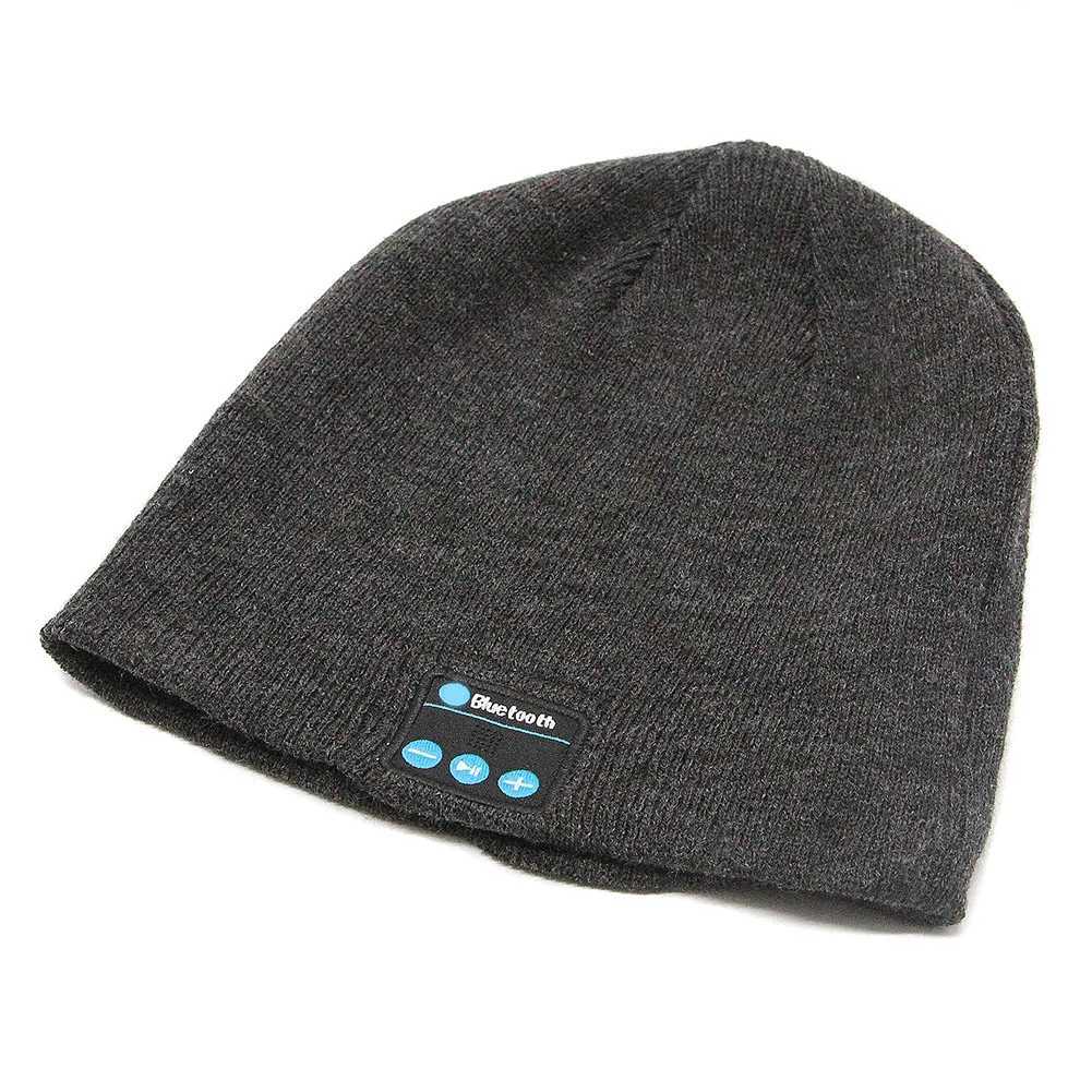 Wireless Bluetooth Knitted Beanie Hat With phones Music Phone Call Function Gifts For Men Outdoor Use X250212