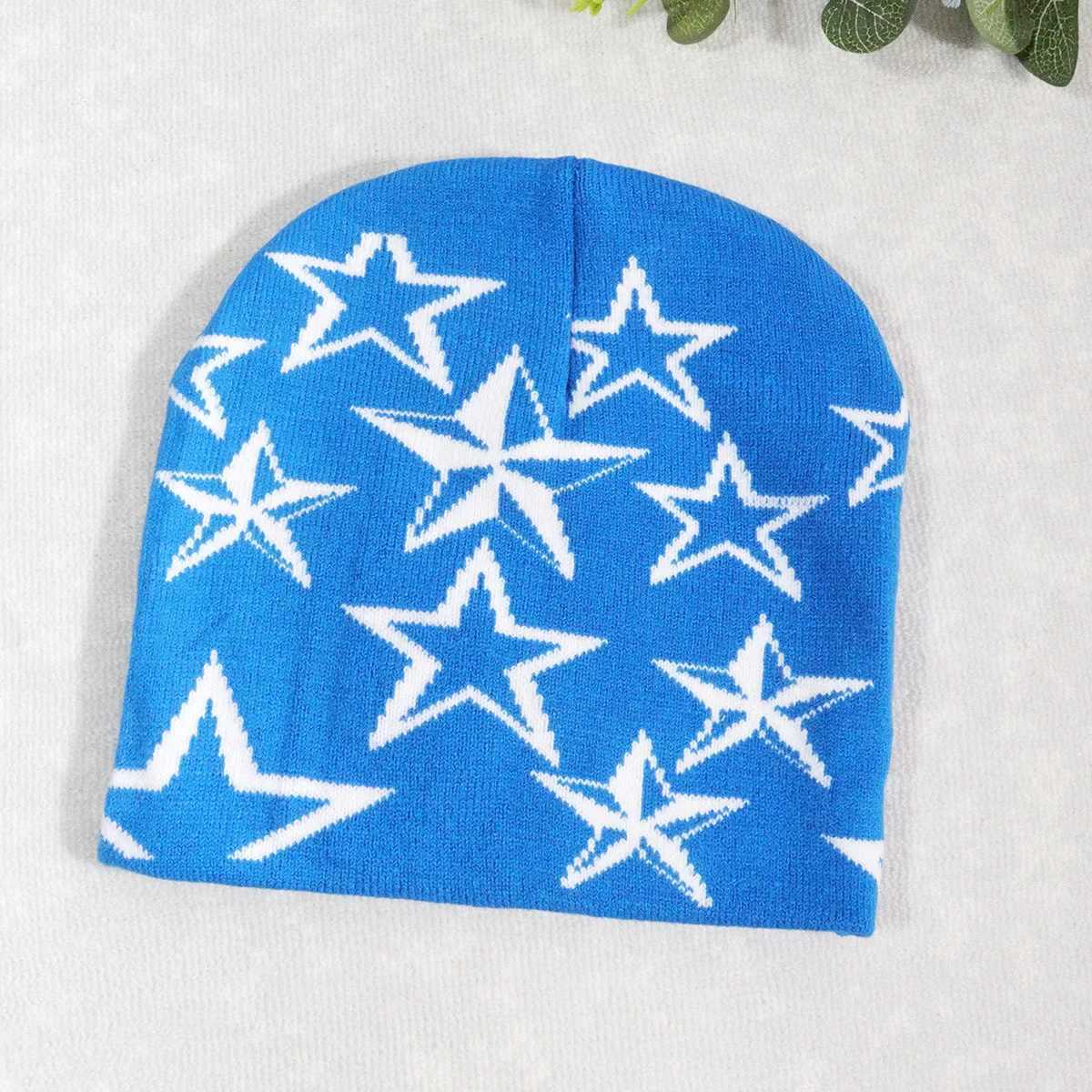 2023New Winter Warm Hat For Men Wen Knitted Wool Beanies Sklie Autumn Winter Hats Skl Cold-proof Bonnet X250212
