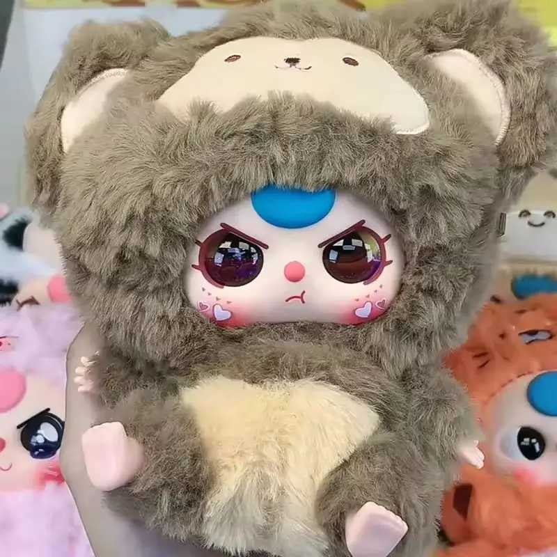 Baby Three 12 Chinese Zodiac Series Blind Box Toys Mystery Box Cajas Misteriosas Anime Figures Kaii Dolls For Girls Gift ToysXJ250212