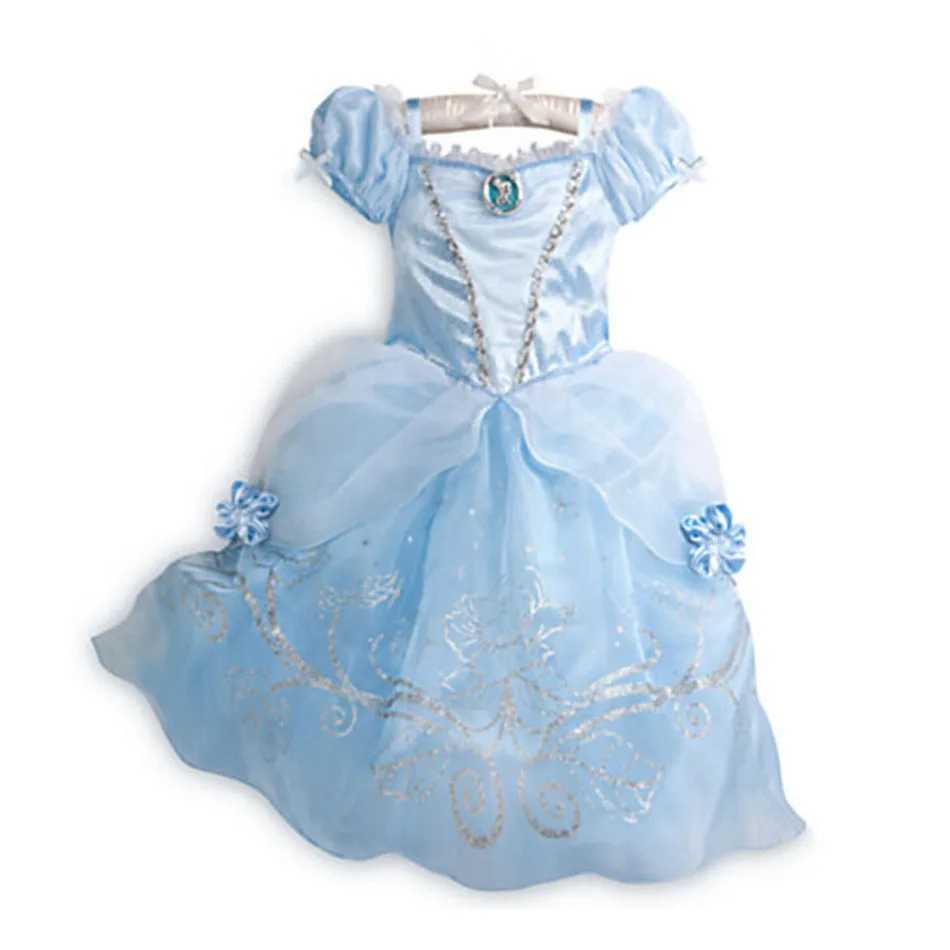 Kids Princess Vestidos Little Girls Birthday Clothing Children Arlo Bell Rapunzel Par Halloween Dress Up Kids Cosplay DressesXJ250117