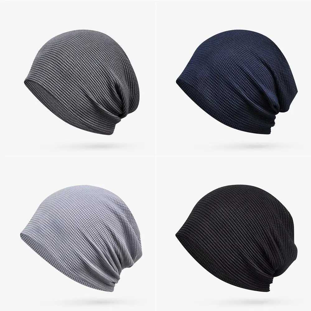 Thin dress Hiking Men Wen Cycling Caps Summer Bicycle Hat Riding Beanies Cool Running Cap X250212