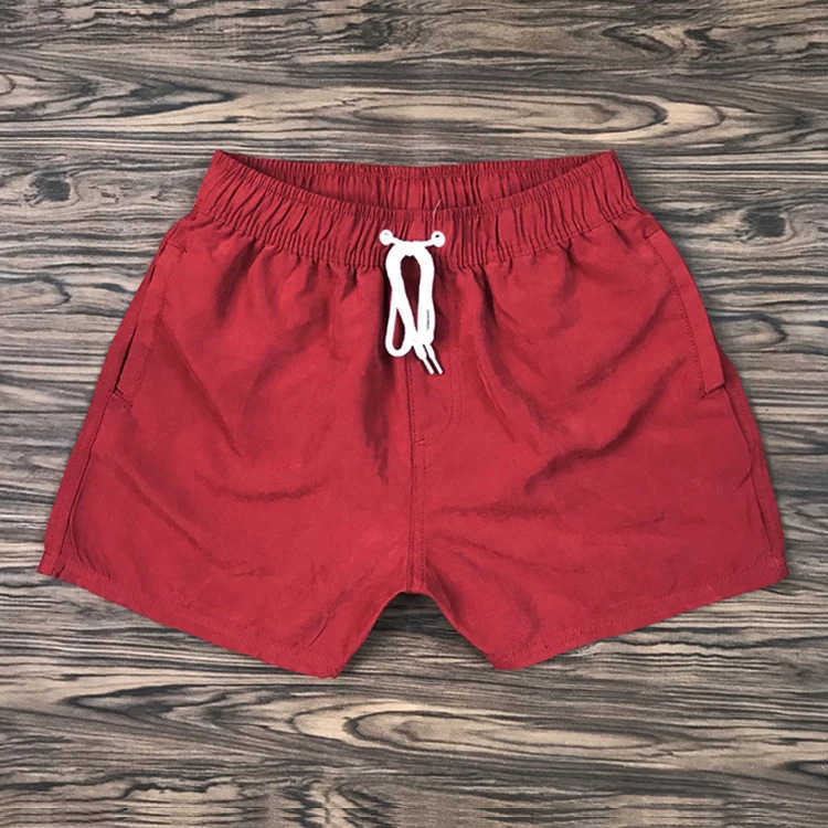 Lined mesh beach pants mens elastic summer fashion quick drying swim pants beach hot selling pants W250212