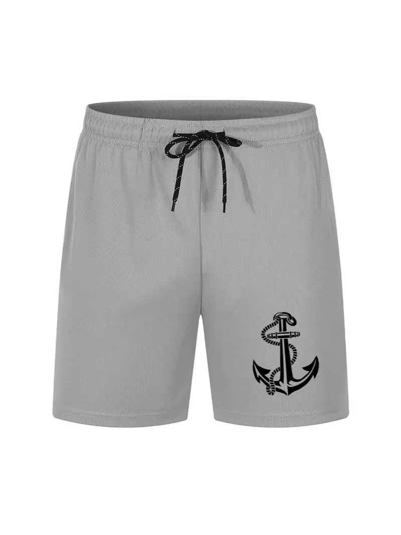 Summer sports pants mens running training pants quick drying mesh fitness Capris mens large underpants W250212
