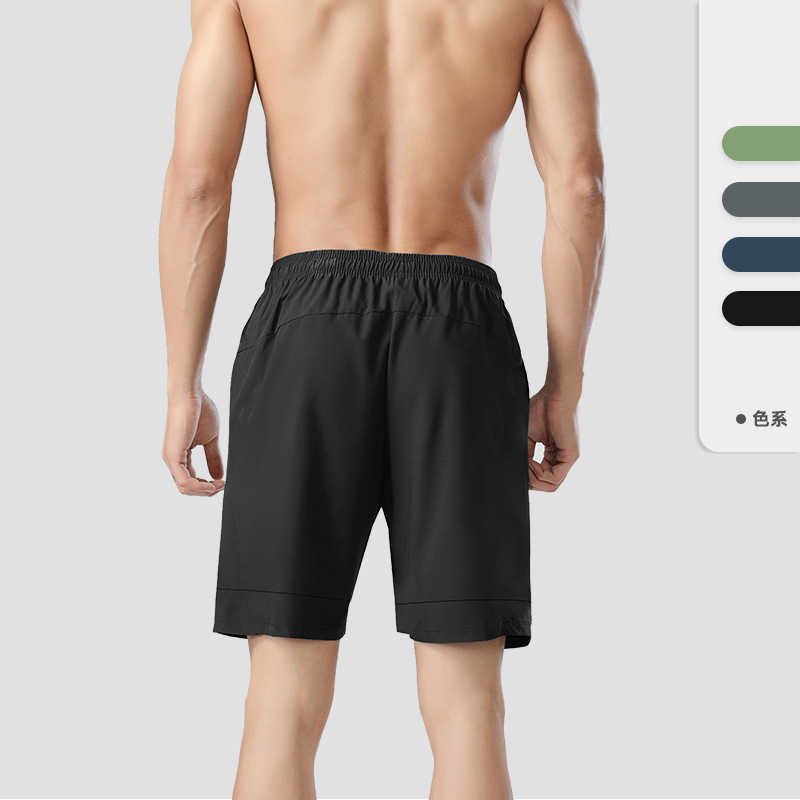 Pufei Sports Shorts Mens Breathable Training Cool Pants Capris Summer Casual Fitness Fast Dry Running Pants W250212
