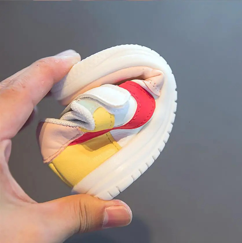 Baby Shoes Toddler Girls Boys Sports For Children Leather Flats Kids Sneakers Fashion Casual Infant Soft 250211z