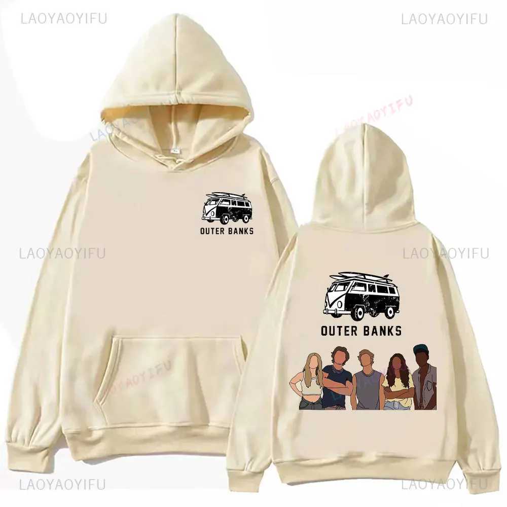 New Outer Banks Pogue Life Hoodies Carolina Beachy Drop Shoulder Sweatshirt Carolina Outer Banks Shirt Unisex Hoodie X250212