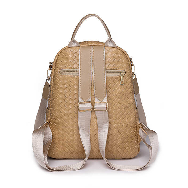 Commuting Texture Leisure Bag Womens Backpack Summer New Versatile Travel Bag