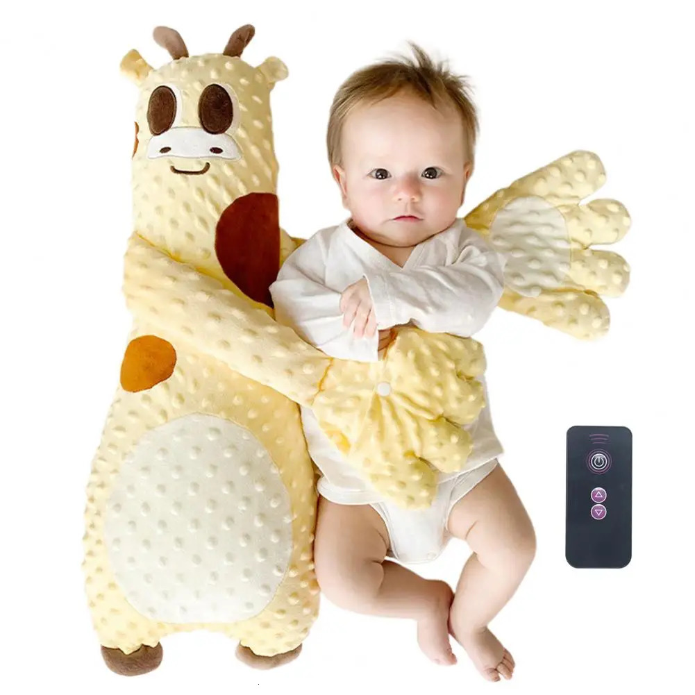 Baby Patter For Sleep 23in Baby Startle Prevention Sleep Aid Companion Automatic Palm Patting Sleeping Pillow Soothing Toy 250211