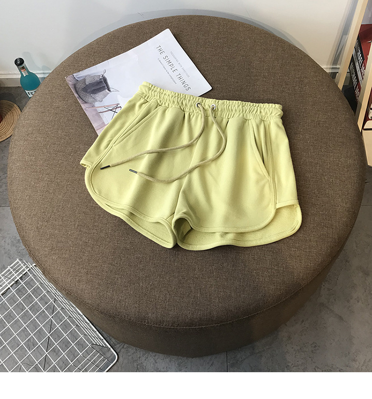 2025 Summer New High Waist Fashion Casual Shorts Women's Pink Outcoat Korean Wide Leg Hot Pants Sexy Sports Beach Pants