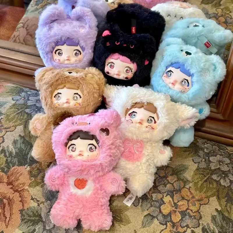 New Nommi Cute Non-Stop Series Pvc Vinyl Blind Box Toy Action Figure Collectible Doll Desktop Decoration Kids Birtay GiftXJ250212