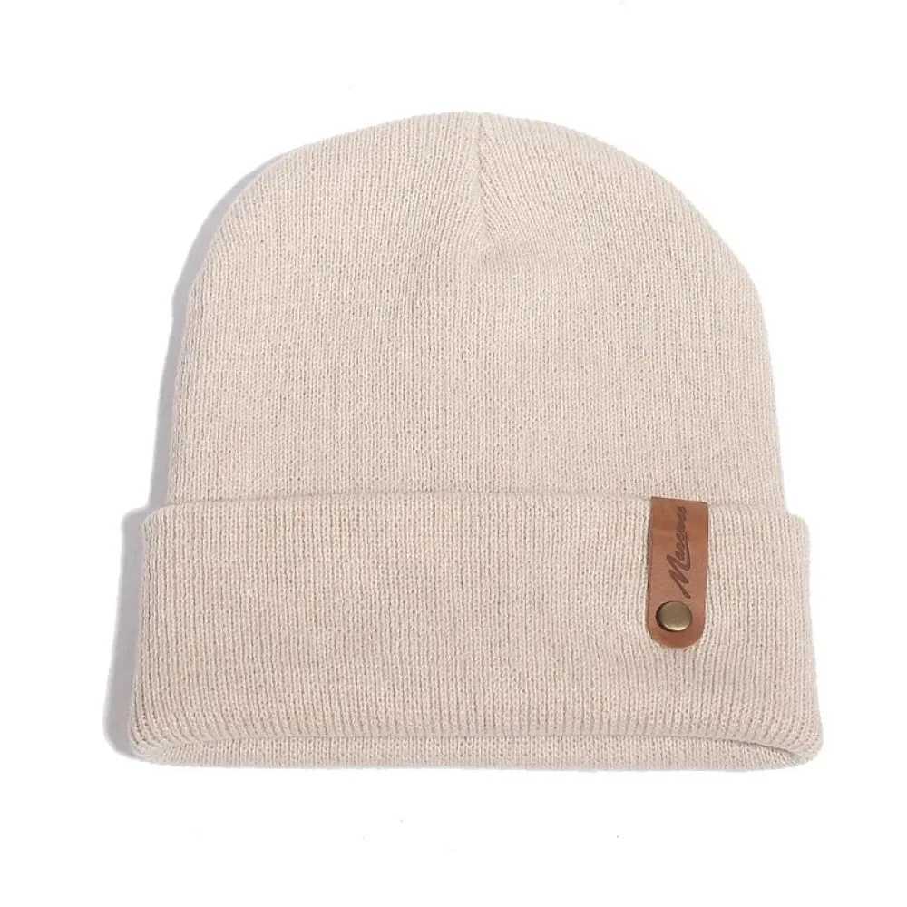 Winter Hat for Men Sklies Beanies Wen Fashion Warm Cap Unisex Elasticity Knit Beanie Green Unisex Casual Hats Cpa Beanie X250212