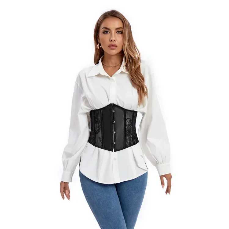 Sexy Corset Top Ladies Shaper Blusas Waist Trainer Underbust Lolita Bustier Bandage Corsets Women Lingerie Streetwear ClothesXJ250212