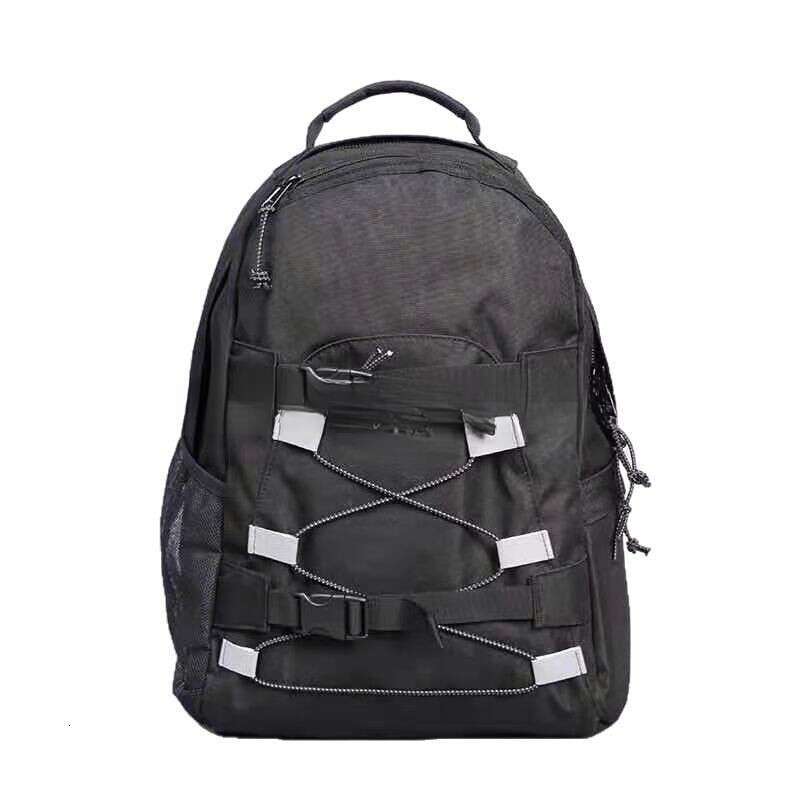 Backpack, Men's And Women's Skateboard Workwear Bags, Canvas Computer Student Backpacks, Trendy Tags