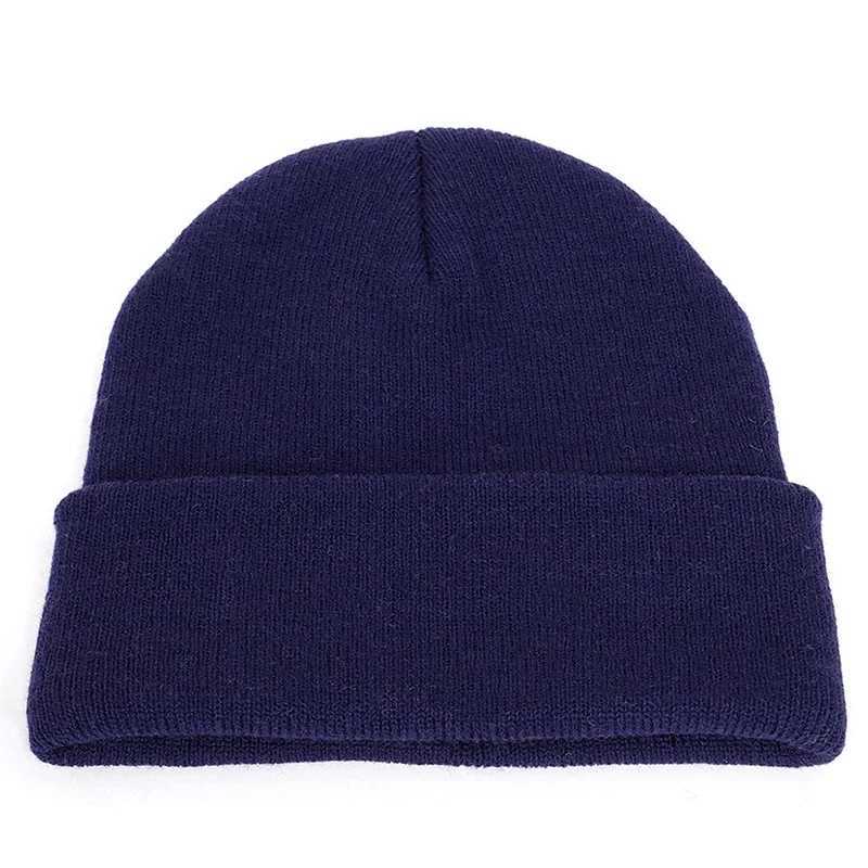 Hip Hop Winter Hat Fashion Wens And Mens Casual Knit Beanie Cap Candy Color Winter Hats Leisure Outdoor Sports Caps X250212