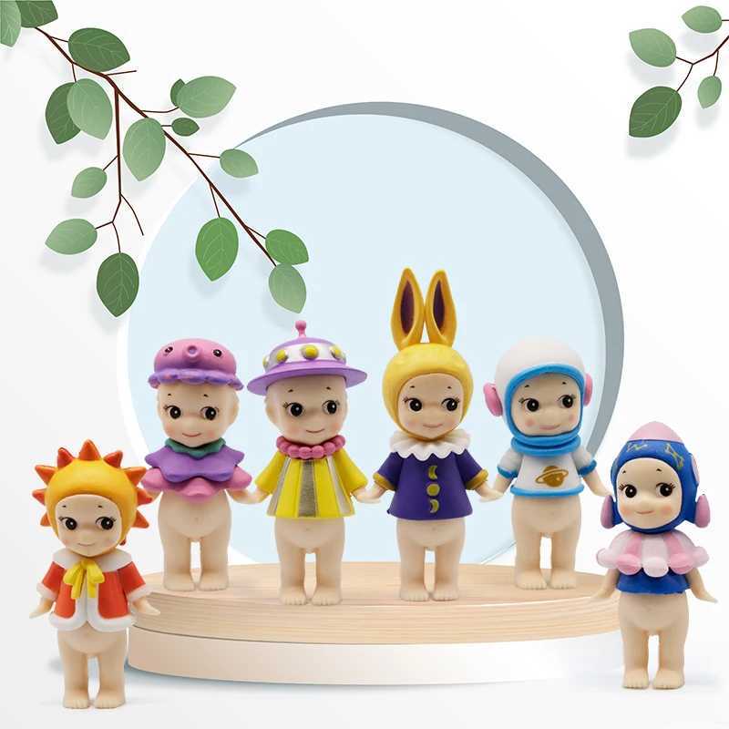 Blind Box Mystery Box Space Adventure Series Decorative Mini Figure Dolls Fans Children Christmas Birtay GiftsXJ250212