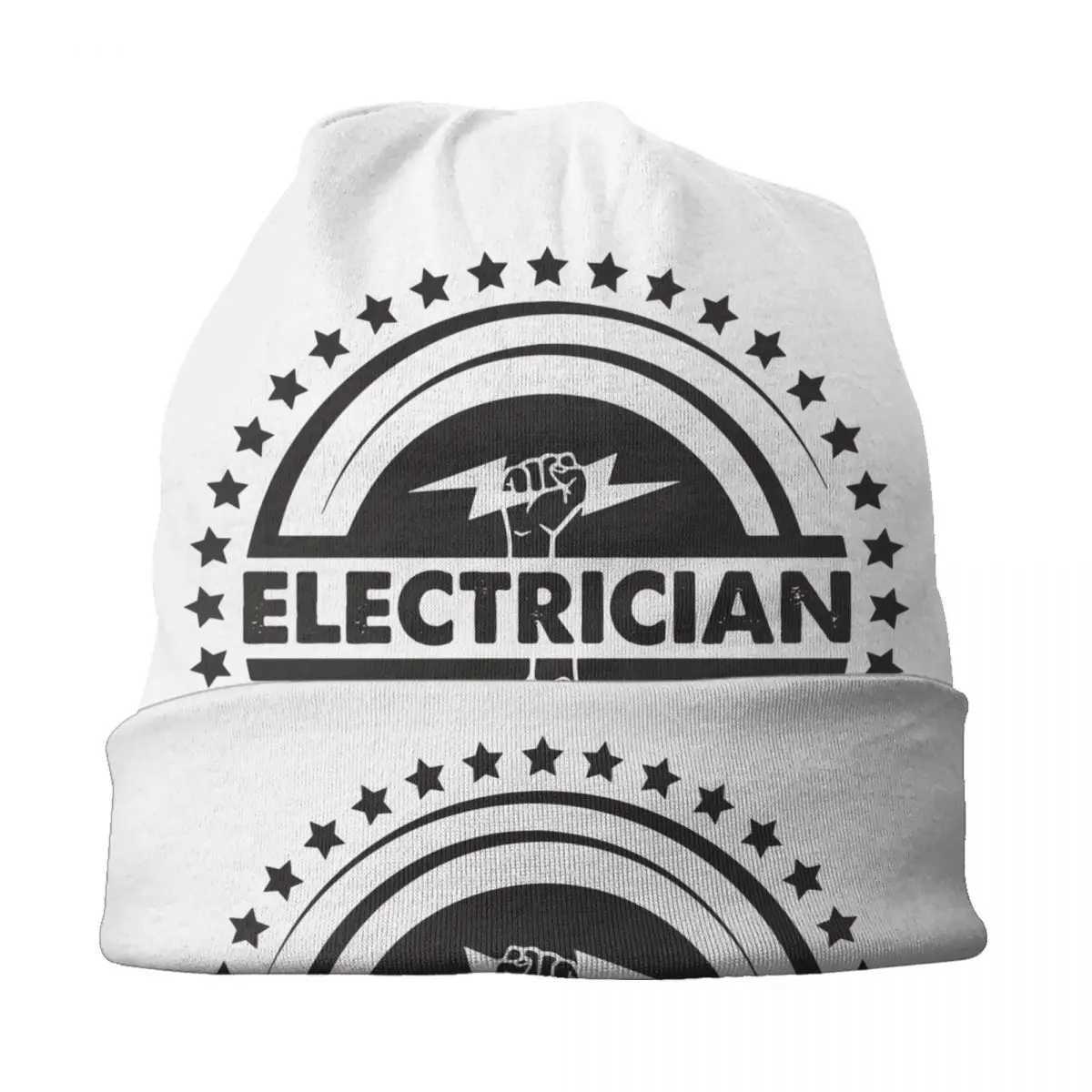 Cust Electrician Sklies Beanies Caps Fashion Winter Warm Knitted Hats Unisex Adt Electrical Engineering Power Bonnet Hats X250212