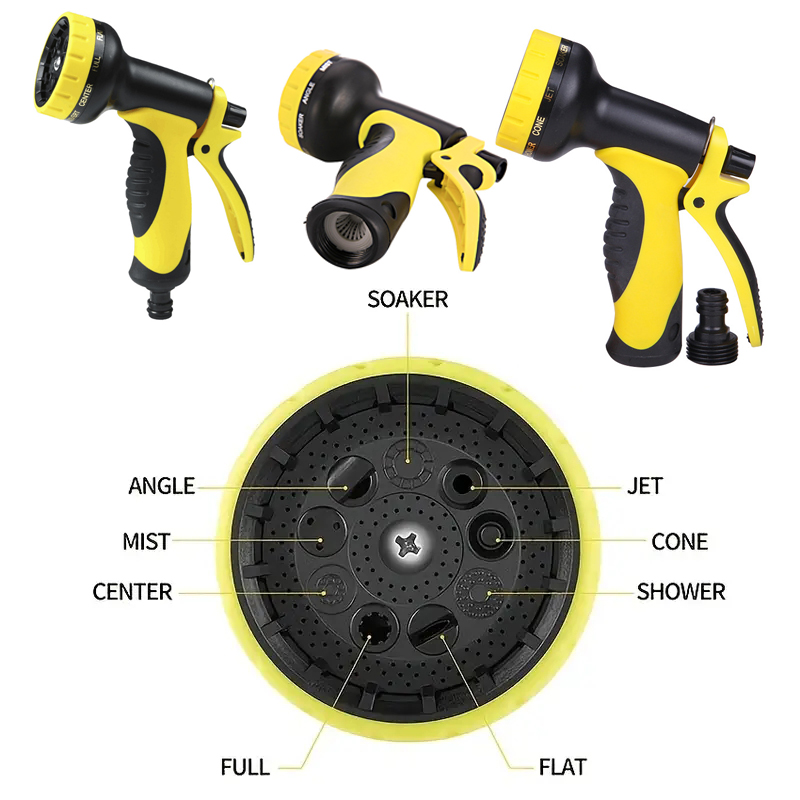 Durable Factory Direct Wholesale Watering Tool - Versatile Shower Nozzle for Cars and Plants