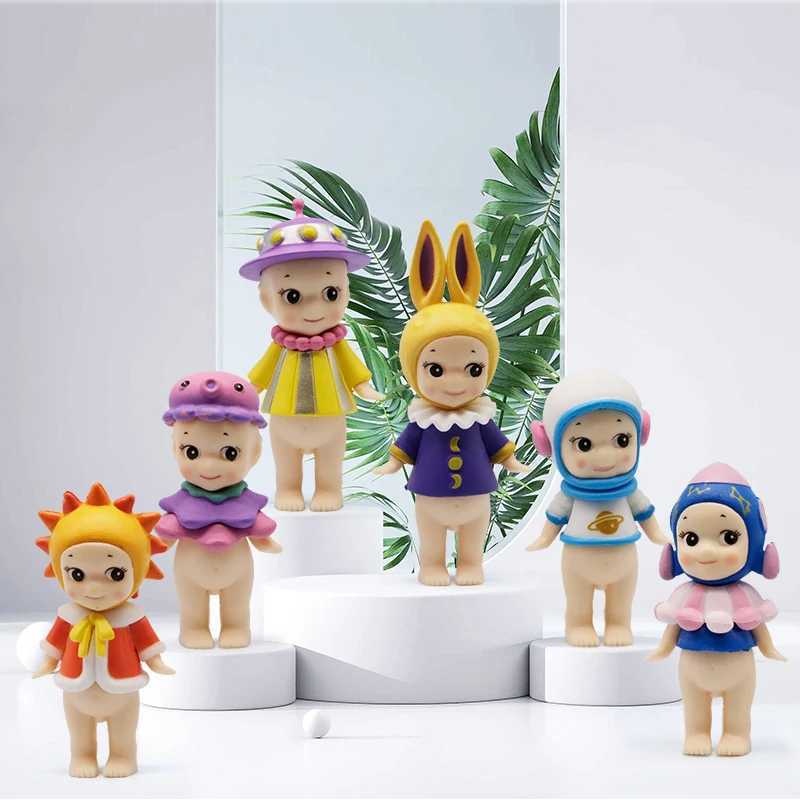 Blind Box Mystery Box Space Adventure Series Decorative Mini Figure Dolls Fans Children Christmas Birtay GiftsXJ250212